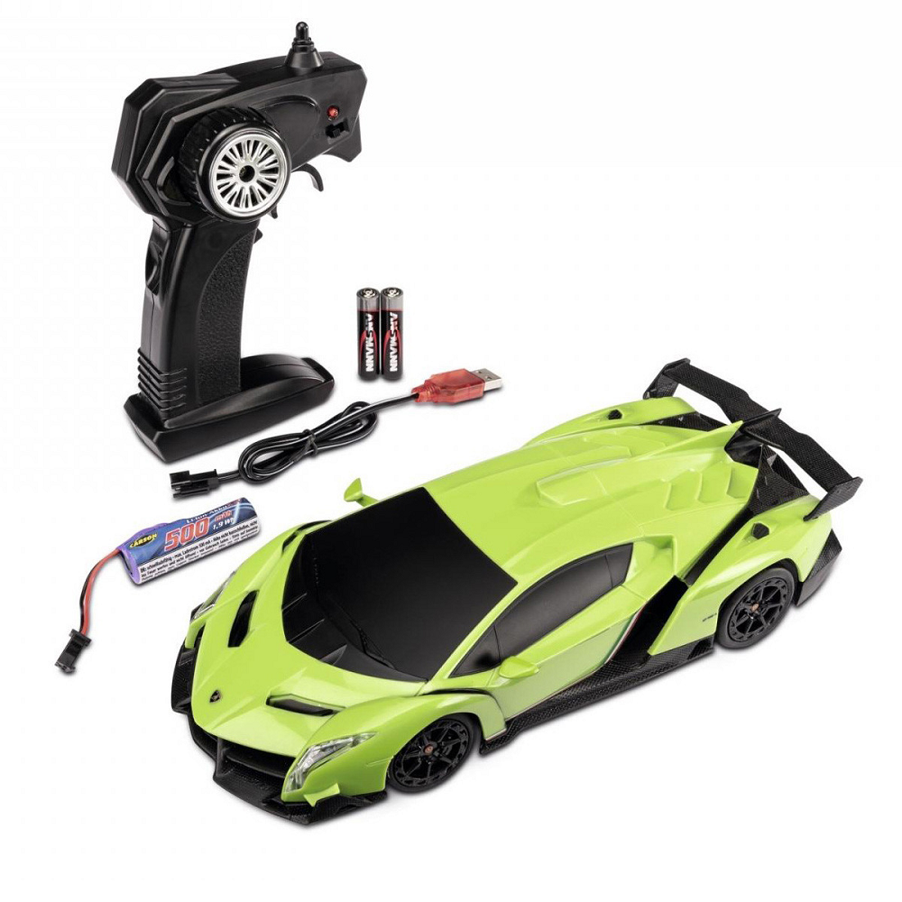 Carson Green Lamborghini Veneno 1:24 Scale Remote Control Car