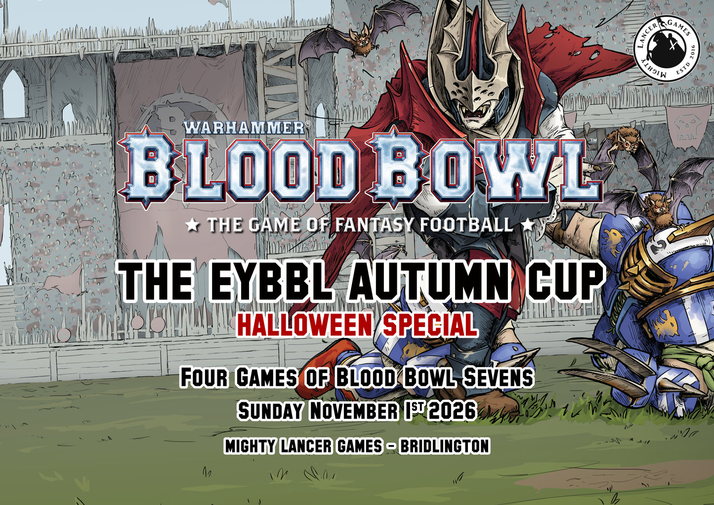 Bloodbowl: The EYBBL Autumn Cup 2026 Halloween Special