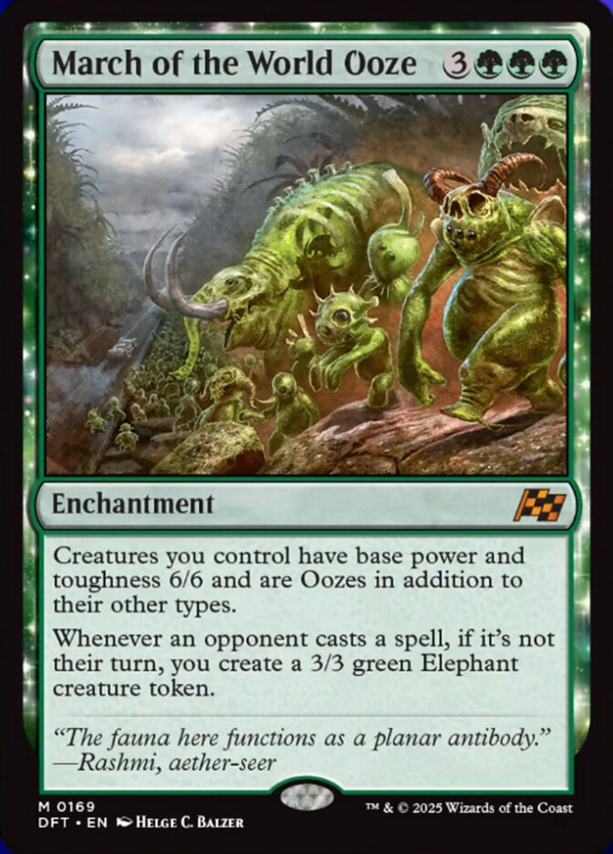 March of the World Ooze Aetherdrift #169
