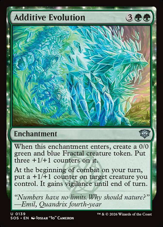 Additive Evolution Secrets of Strixhaven #139Card Front