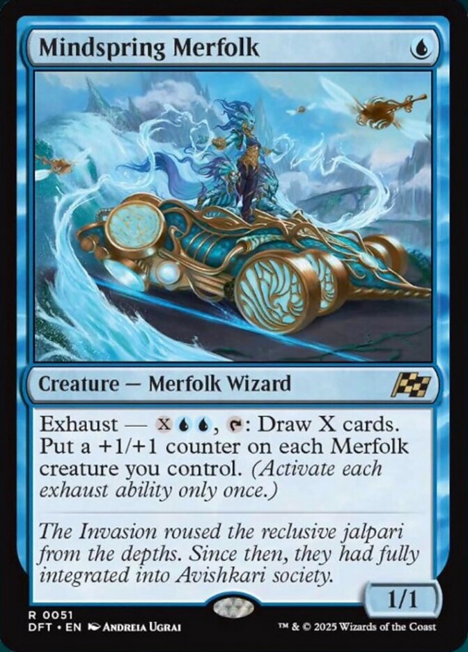 Mindspring Merfolk Aetherdrift #051