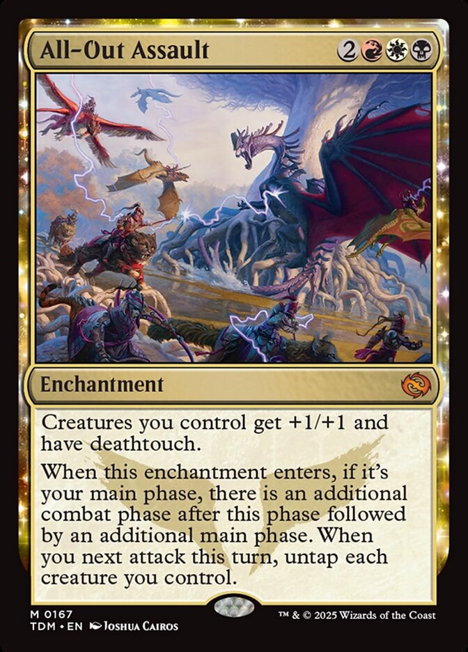 All-Out Assault Tarkir Dragonstorm #167