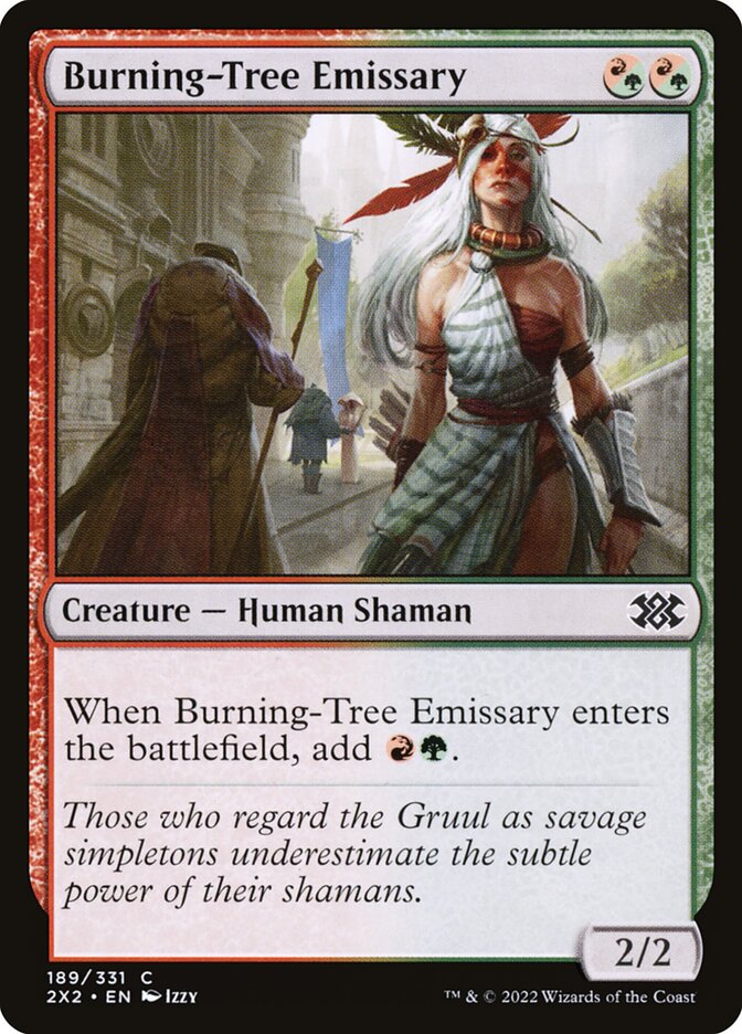 Burning-Tree Emissary Double Masters 2 #189 | MTG Singles