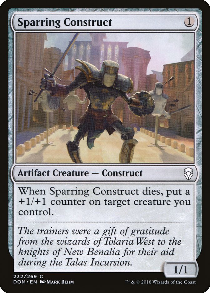Sparring Construct Dominaria #232