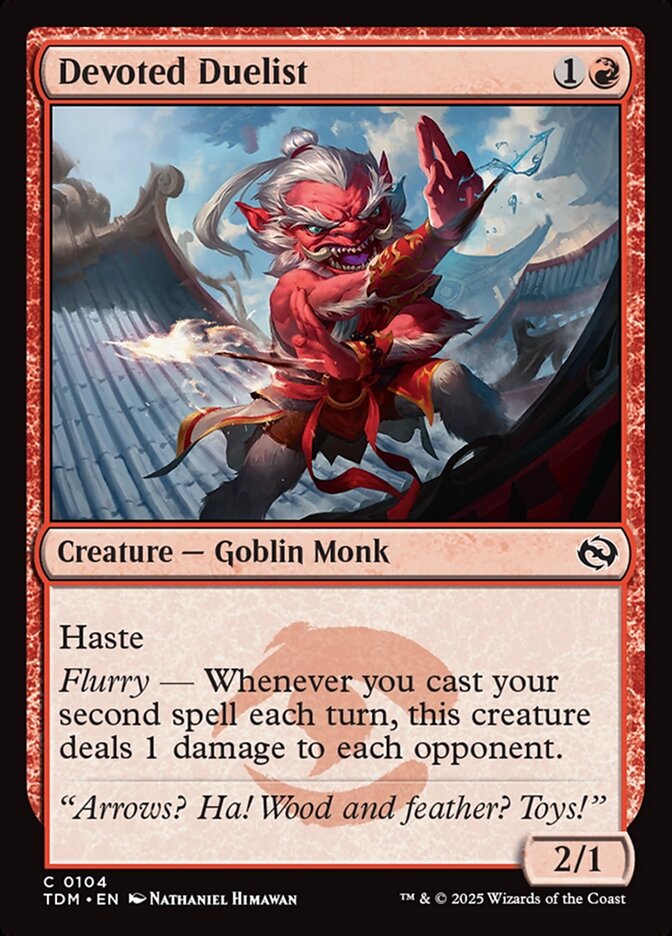 Devoted Duelist Tarkir Dragonstorm #104