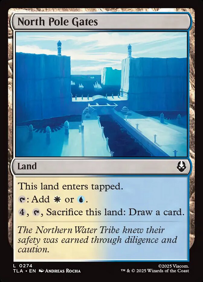 North Pole Gates Avatar The Last Airbender #274 MTG Single Card Front