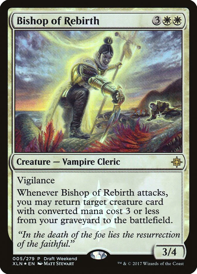 Bishop of Rebirth Draft Weekend Promo