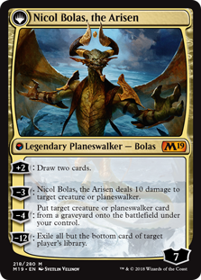 Nicol Bolas, the Ravager // Nico...