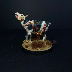 Pre Painted Zombie Cow by Mrs MLG