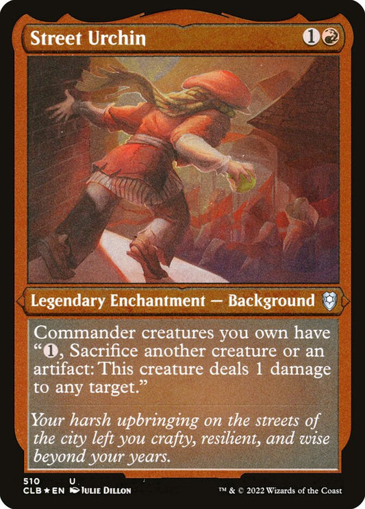 Street Urchin - Commander Legend...
