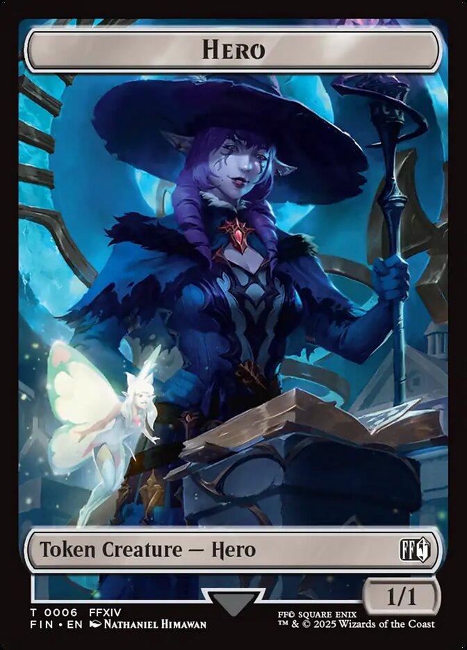 Final Fantasy Hero Token #006 Card Front