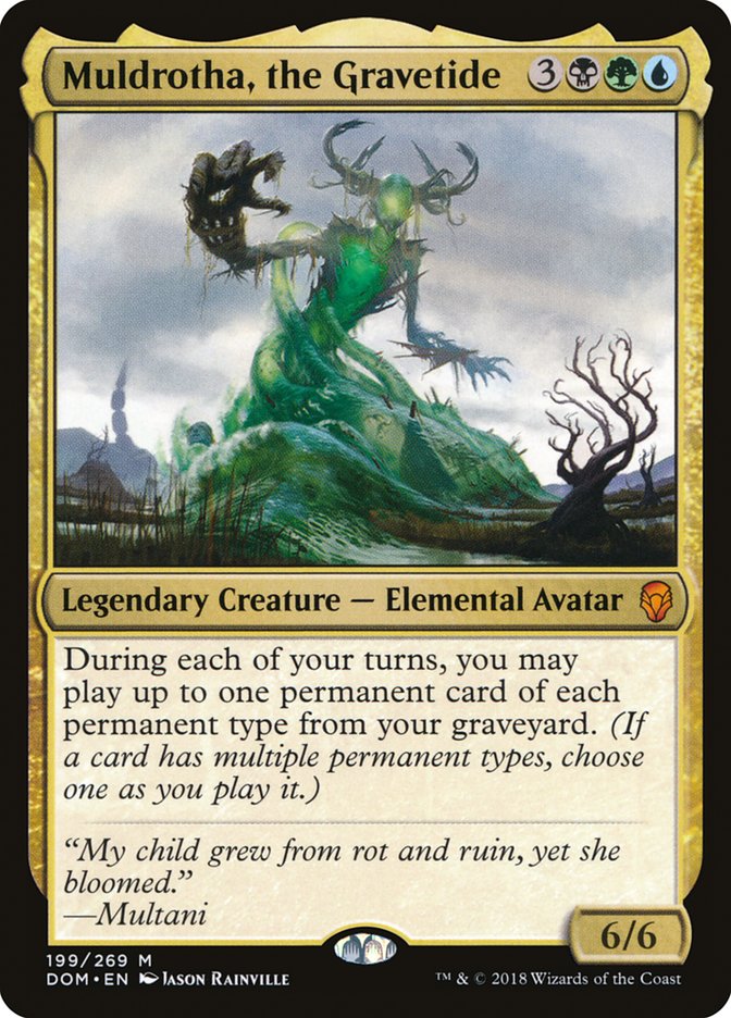 Muldrotha, the Gravetide Dominaria #199