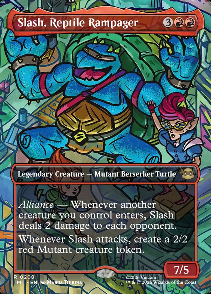 Slash, Reptile Rampager Borderless Scene #208
