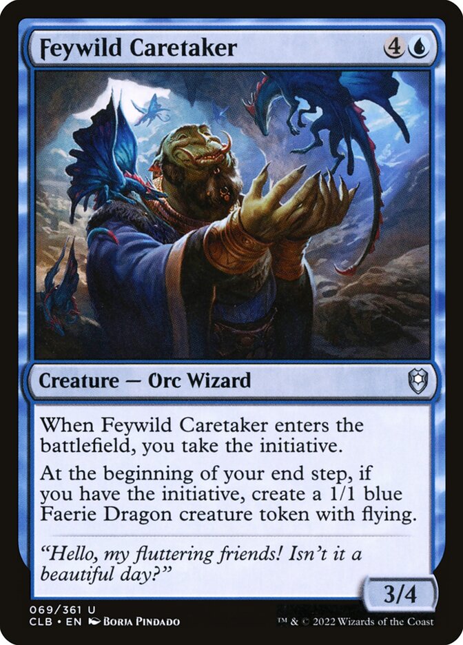 Feywild Caretaker - Commander Legends #069 Card Front
