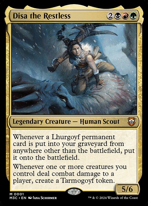 Disa the Restless MTG Single | M3C Commander #001