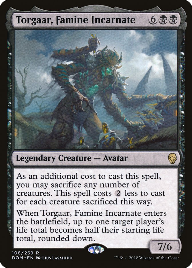 Torgaar, Famine Incarnate Dominaria #108