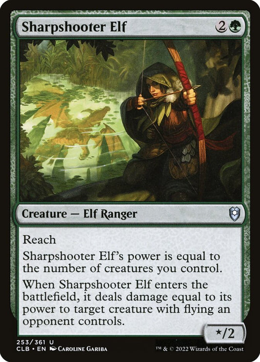 Sharpshooter Elf - Commander Leg...