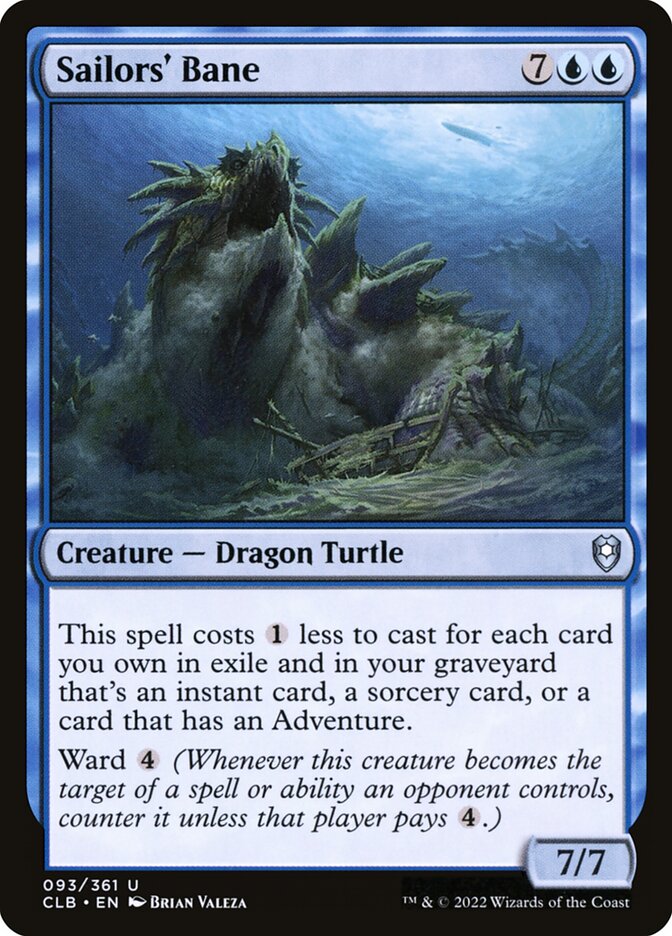 Sailors' Bane - Commander Legends #093 Card Front