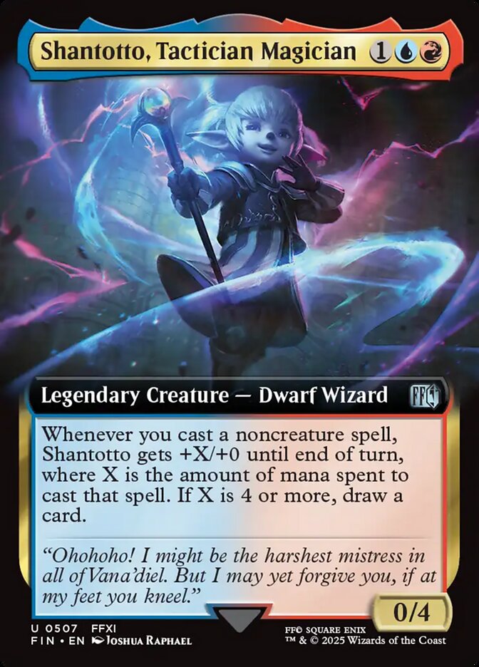 Extended Art Shantotto, Tactician Magician Final Fantasy #507