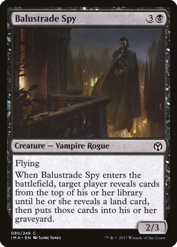 Balustrade Spy - Iconic Masters #080