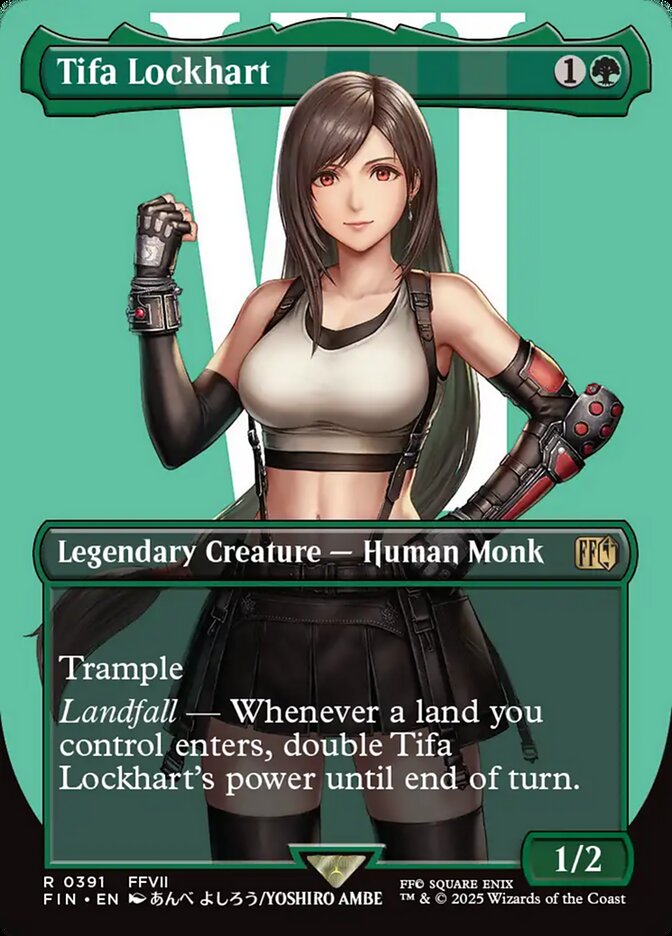 Borderless Tifa Lockhart Final Fantasy #391