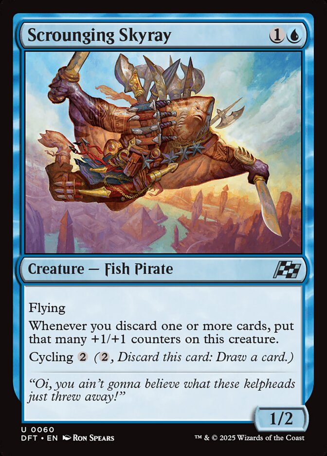 Scrounging Skyray Aetherdrift #060