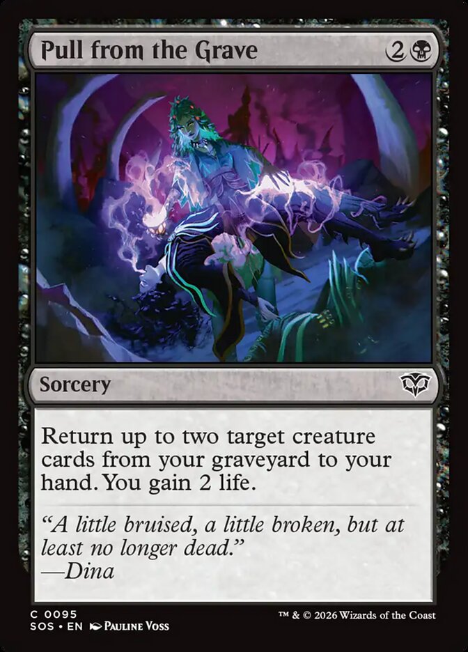 Pull from the Grave Secrets of Strixhaven #095Card Front