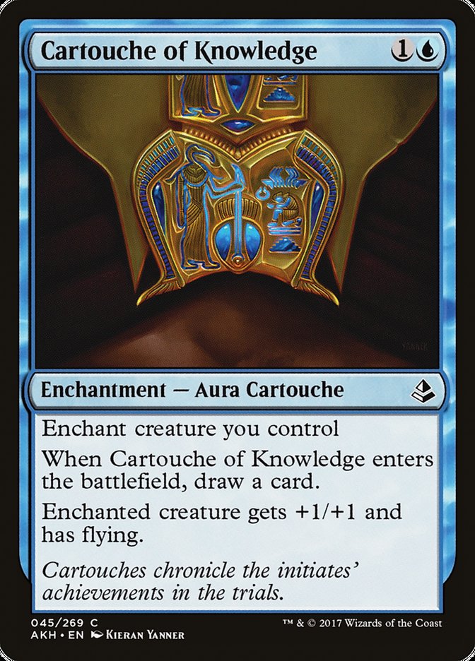 Cartouche of Knowledge Amonkhet #045 | Magic! The Gathering Singles