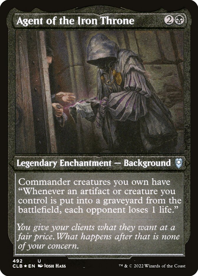 Agent of the Iron Throne - Commander Legends #492 Card Front