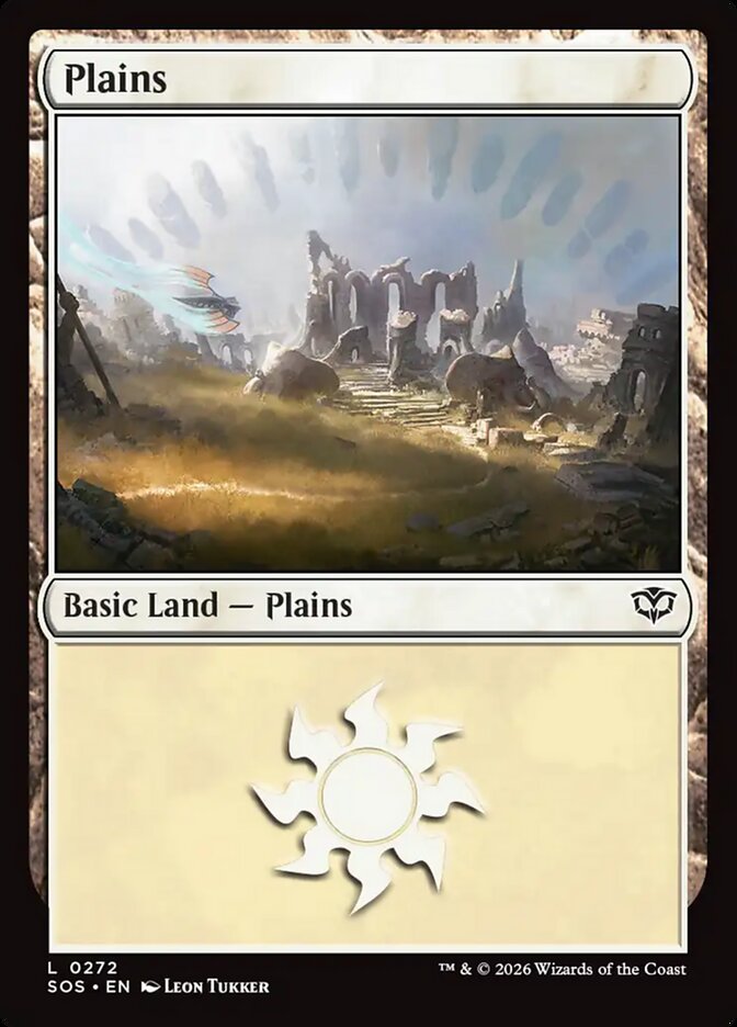 Plains Secrets of Strixhaven Basic Land #272Card Front