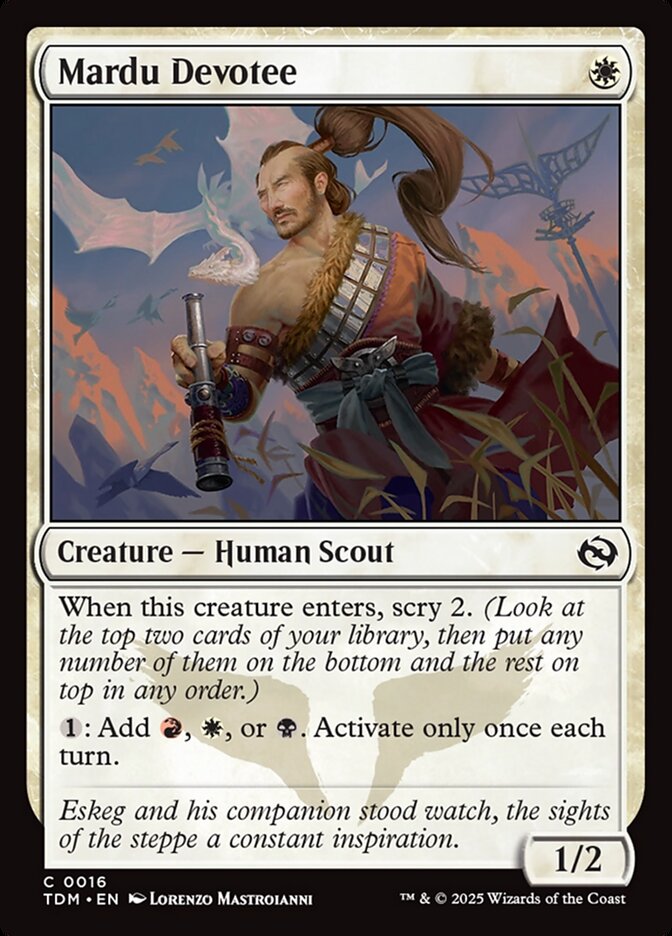 Mardu Devotee Tarkir Dragonstorm #016