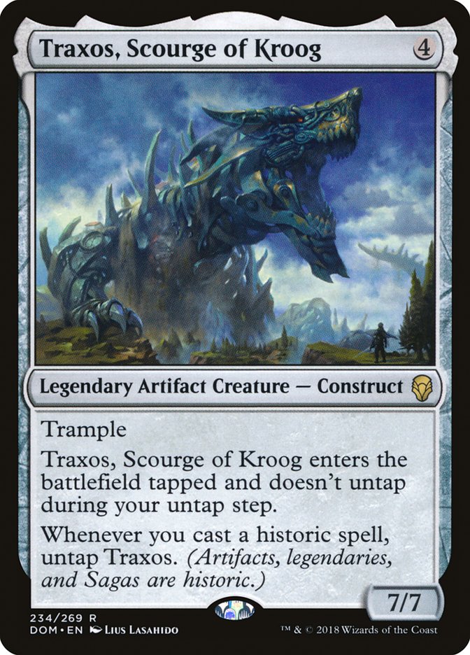 Traxos, Scourge of Kroog Dominaria #234