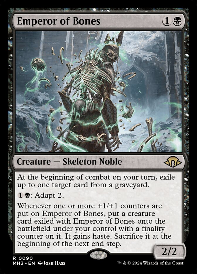 Emperor of Bones MTG Single | MH3 #090