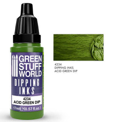 Green Stuff World Acid Green 17ml Dipping Ink