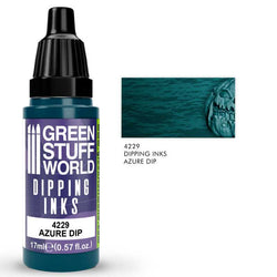 Green Stuff World Azure 17ml Dipping Ink