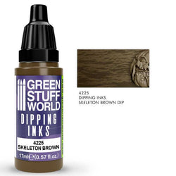Green Stuff World Skeleton Brown 17ml Dipping Ink
