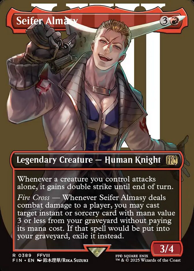 Borderless Seifer Almasy Final Fantasy #389