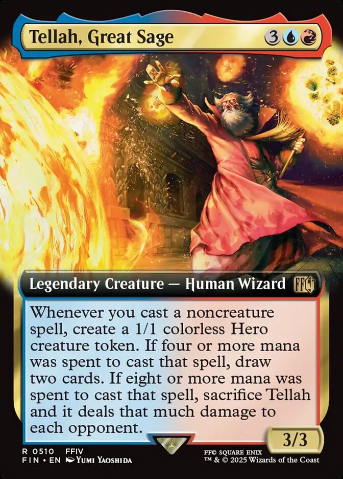 Extended Art Tellah, Great Sage Final Fantasy #510
