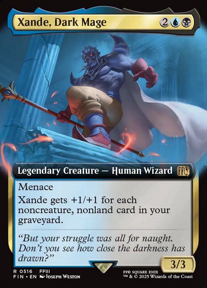 Extended Art Xande, Dark Mage Final Fantasy #516