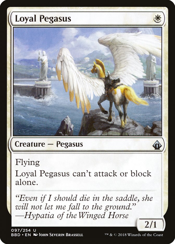 Loyal Pegasus Battlebond #097 | Magic! The Gathering Single