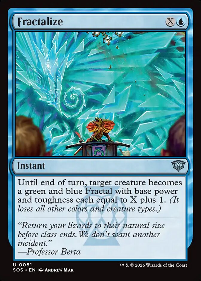 Fractalize Secrets of Strixhaven #051Card Front