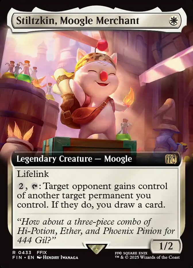 Extended Art Stiltzkin, Moogle Merchant Final Fantasy #433