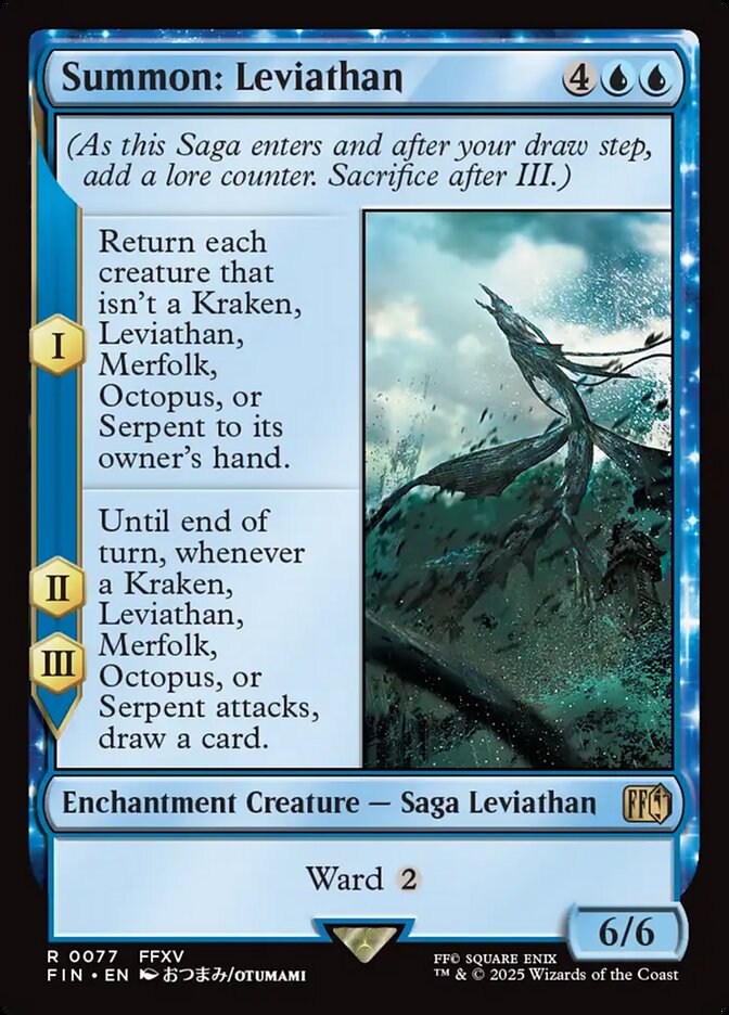 Summon: Leviathan Final Fantasy #077