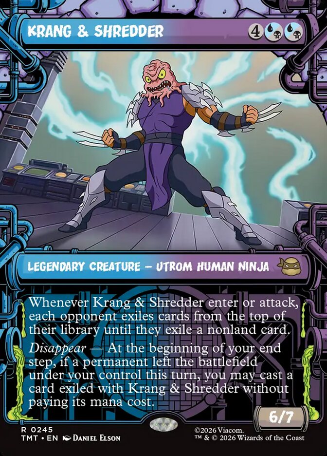 Krang & Shredder Sewer Frame #245