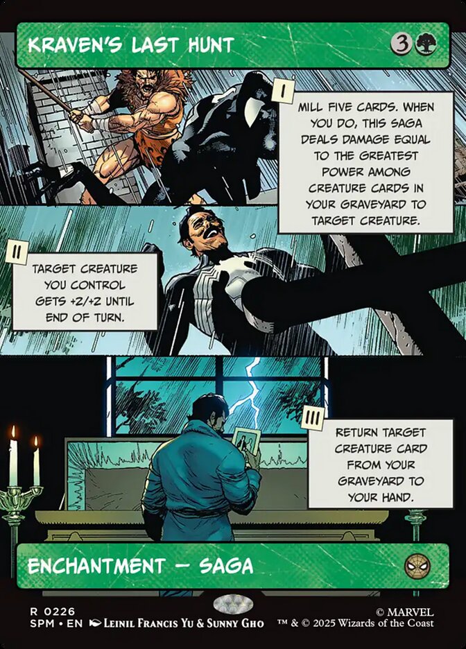 Kraven's Last Hunt Borderless Panel - Spider-Man #226
