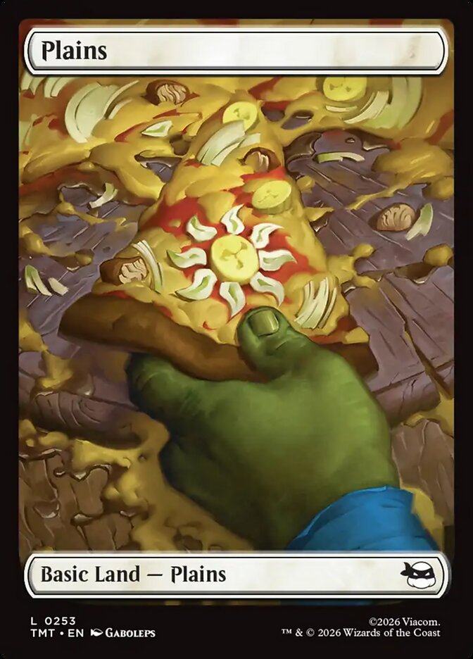 Basic Plains Pizza Full Art #253