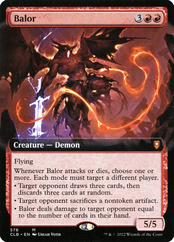 Balor - Commander Legends #578 Card Front