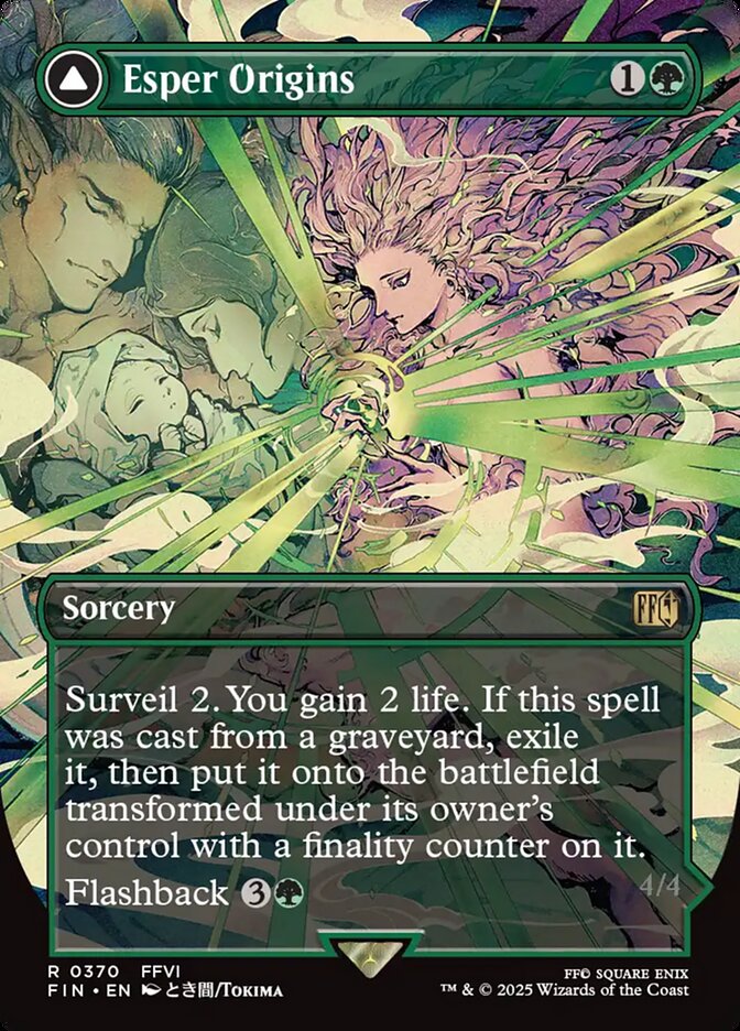 Borderless Esper Origins // Summon: Esper Maduin Final Fantasy #370