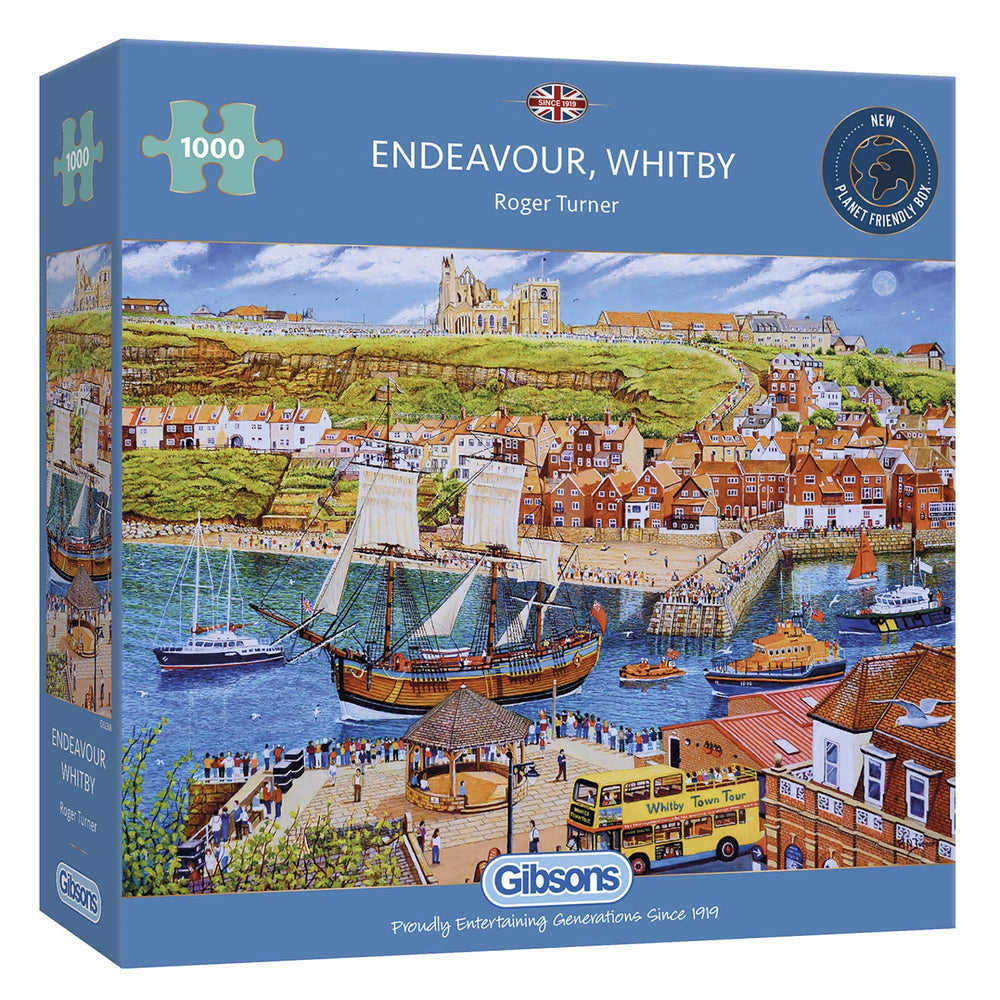 Endeavour Whitby 1000 Piece Jigsaw Puzzle