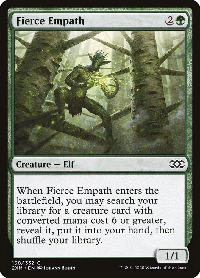 Fierce Empath Double Masters #168 Card Front